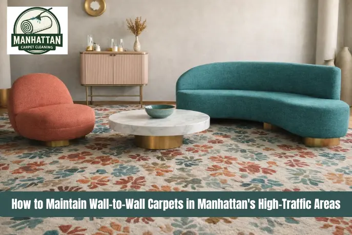 How to Maintain Wall-to-Wall Carpets in Manhattan's High-Traffic Areas